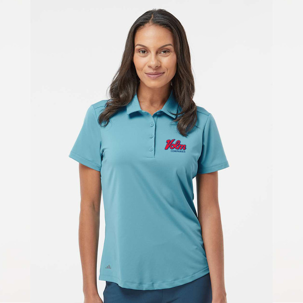 Ladies Adidas Solid Polo - Image 4