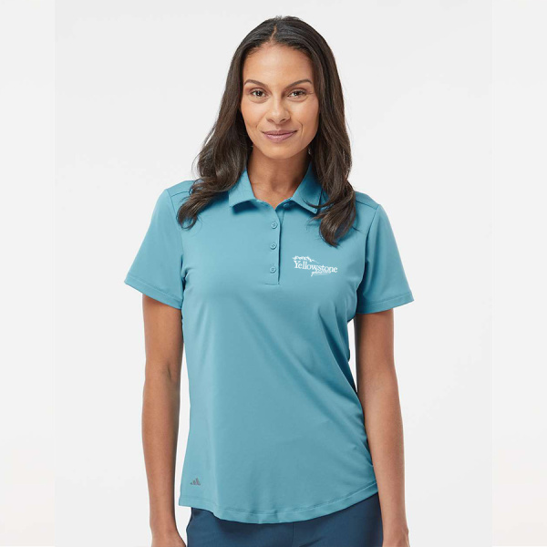 Ladies Adidas Solid Polo - Image 10