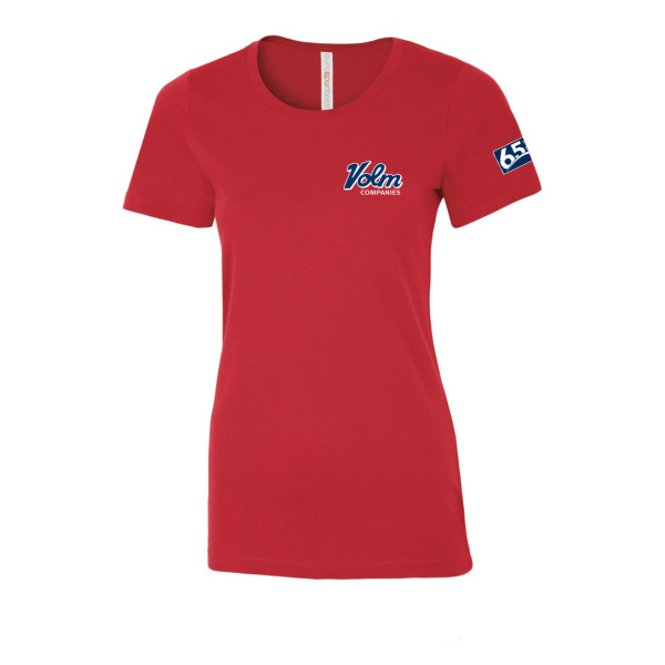 Volm Ladies Office Ring Spun Scoop Neck Tee - Image 6