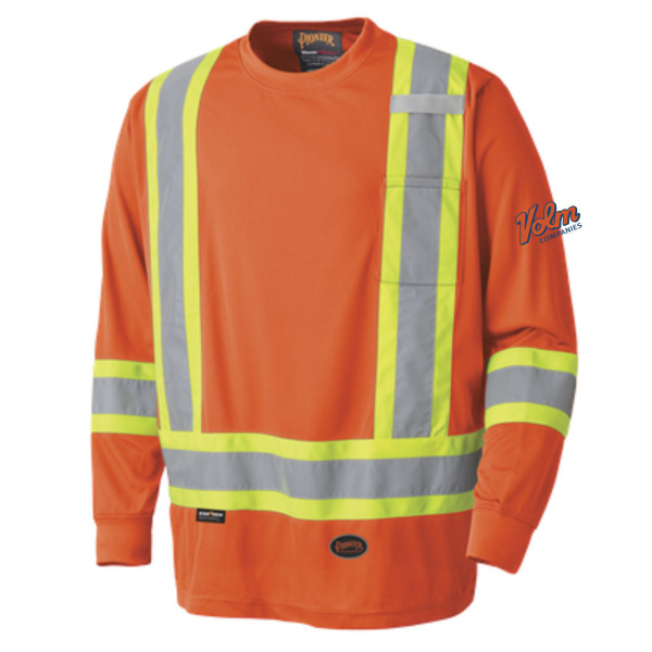 Men's Hi-Visibility Long Sleeve Shirt