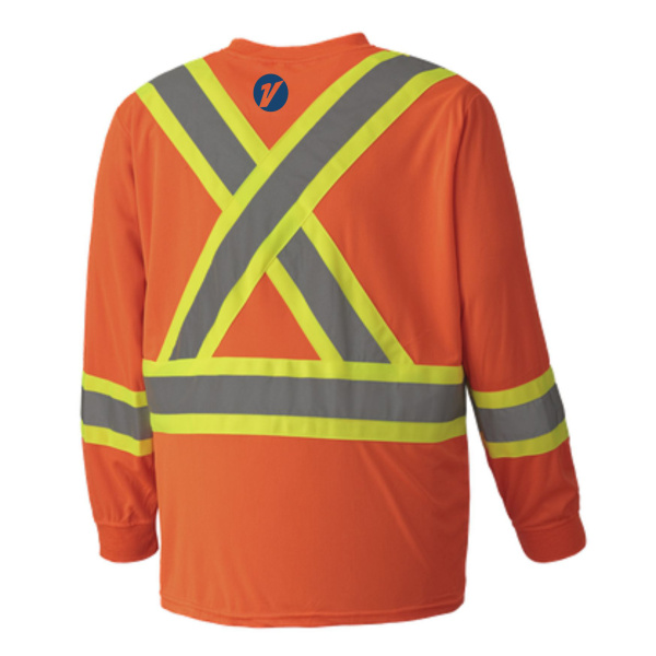Men's Hi-Visibility Long Sleeve Shirt - Image 2