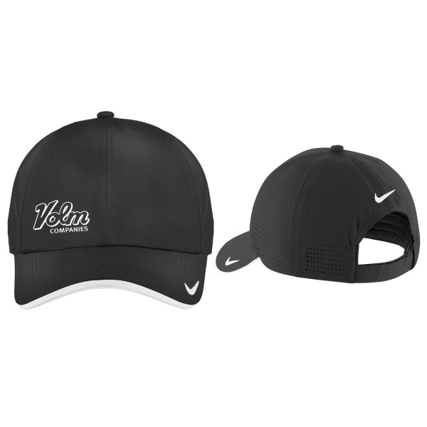 NIKE Dri-FIT SWOOSH PERFORATED CAP SMALL VOLM LOGO