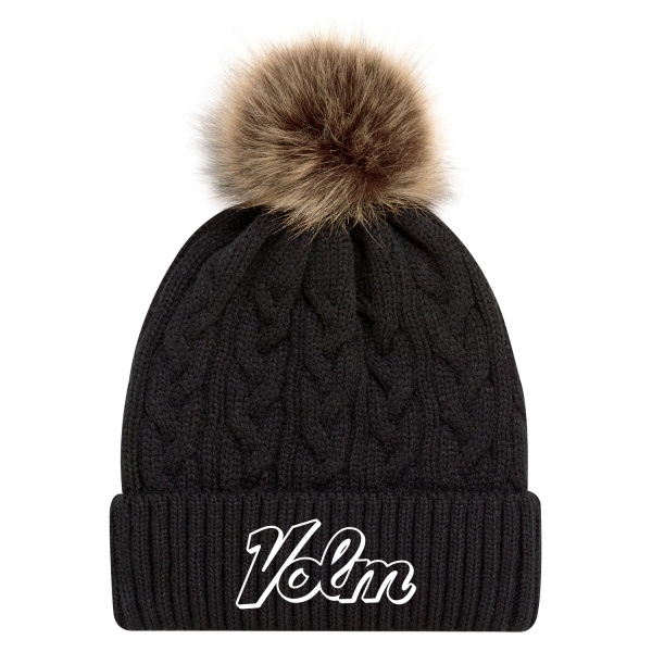 Ladies Toque Hat Pom Pom - Image 3