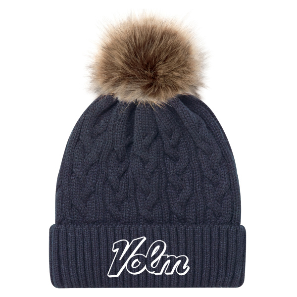 Ladies Toque Hat Pom Pom - Image 2
