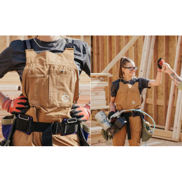 Ladies TRUEWERK T1 Overalls & Knee Pad - Image 4
